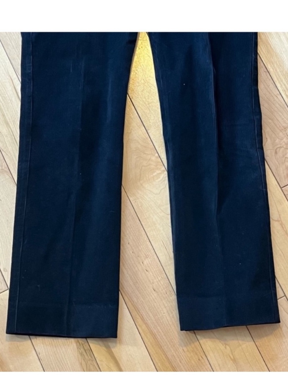 Piazza Sempione black corduroy pants size IT 42 US 6 - Picture 3 of 9